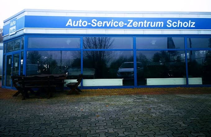 Werkstattgebäude des Auto Service Zentrum Scholz